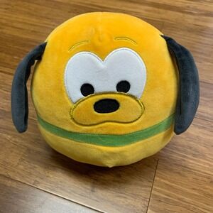Disney Squishmallows Pluto Plush Round Stuffed Animal‎ Yellow Dog 7" Inch